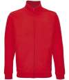 04240 Cooper SOL'S Unisex Cooper Full Zip Sweat Jacket Bright Red colour image